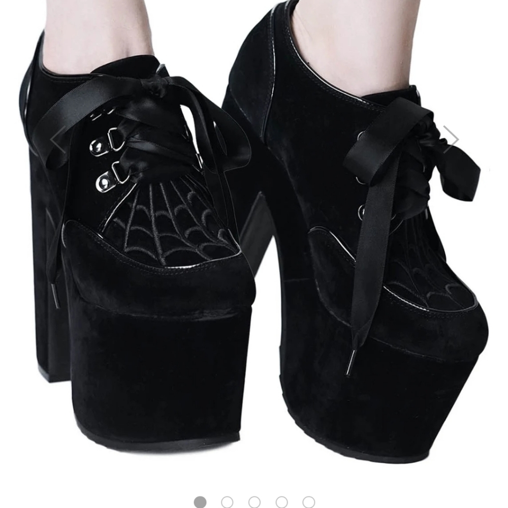 Killstar Just Buried Platform Heel